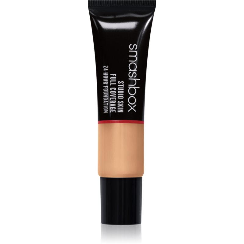 Smashbox Studio Skin Full Coverage 24 Hour Foundation vysoko krycí make-up odtieň 1 Fair, Cool + Hints of Peach 30 ml