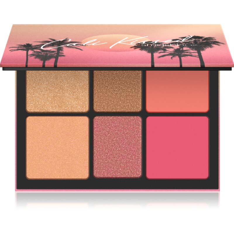 

Smashbox Cali Highlight & Blush Palette мультифункціональна палетка для обличчя