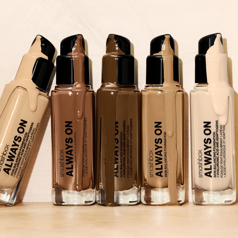 Smashbox Always On Skin Balancing Foundation dlhotrvajúci make-up odtieň F10C - LEVEL-ONE FAIR WITH A COOL UNDERTONE 30 ml (obrázok 4)