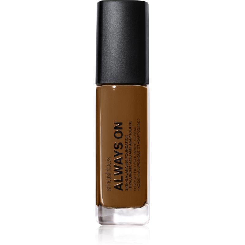 Smashbox Always On Adaptive Foundation dlhotrvajúci make-up odtieň D10 O - Level-One Dark With an Olive Undertone 30 ml