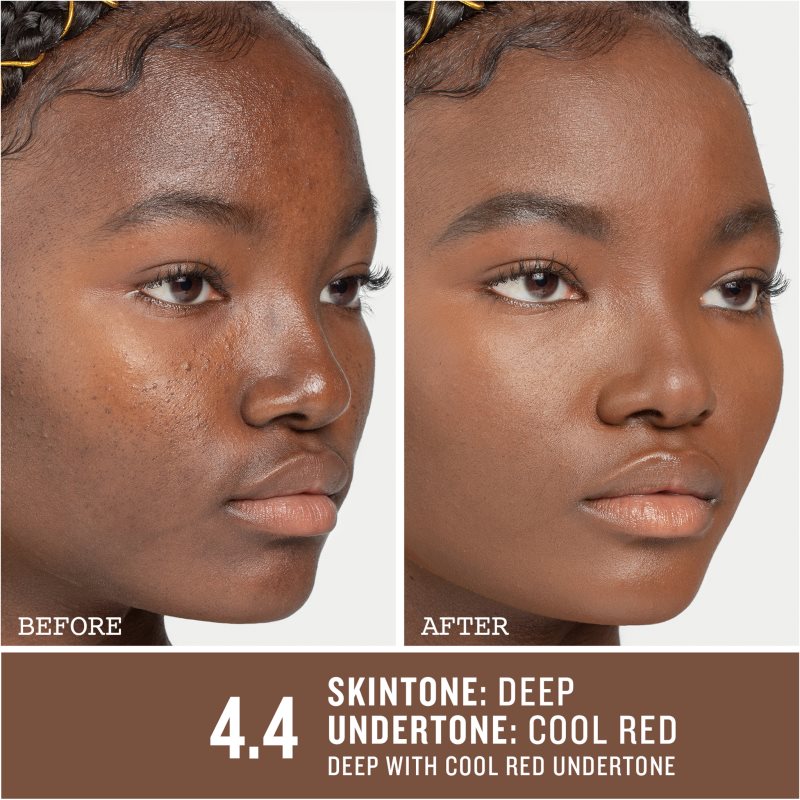 Smashbox Studio Skin Full Coverage 24 Hour Foundation Full Coverage Foundation Shade 4.4 - Deep, Cool & Reddish 30 Ml