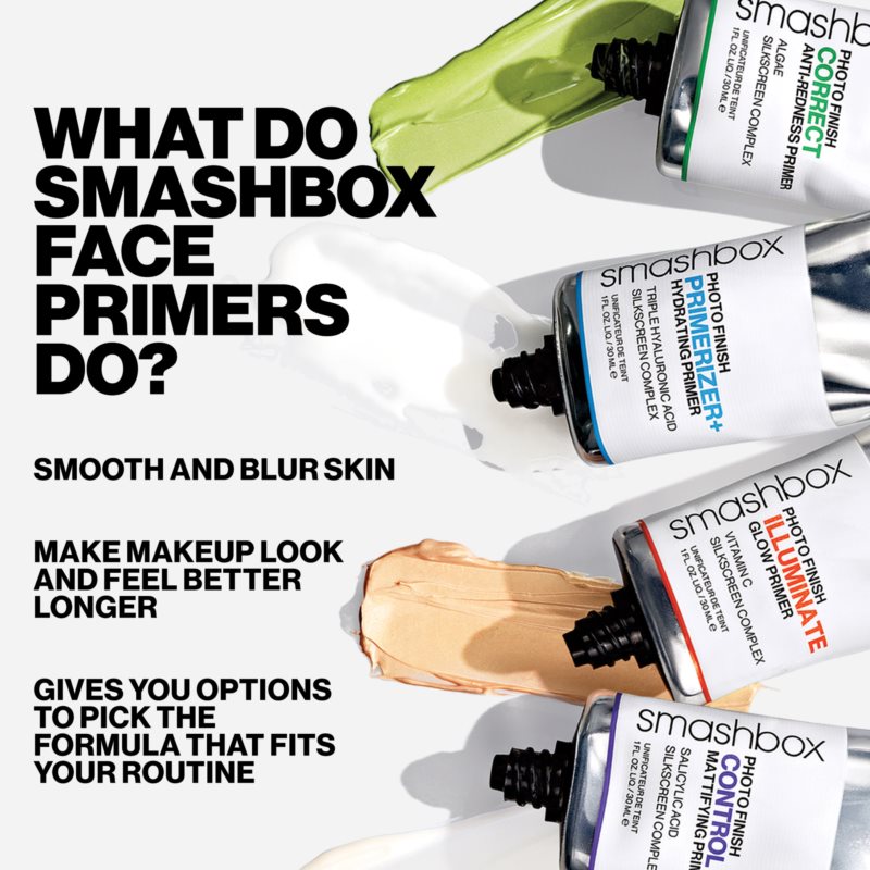 Smashbox Photo Finish Correct Anti Redness Primer основа під макіяж проти почервонінням 10 мл