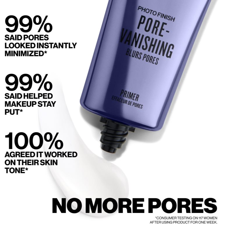 Smashbox Photo Finish Pore-Vanishing Primer langanhaltender Make-up Primer zur Verfeinerung der Poren 10 ml (Bild 4)
