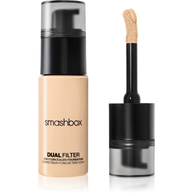Smashbox DUAL-FILTER 2-in-1 Concealer   Foundation make-up a korektor odtieň Fair 3 Warm 23.6 ml