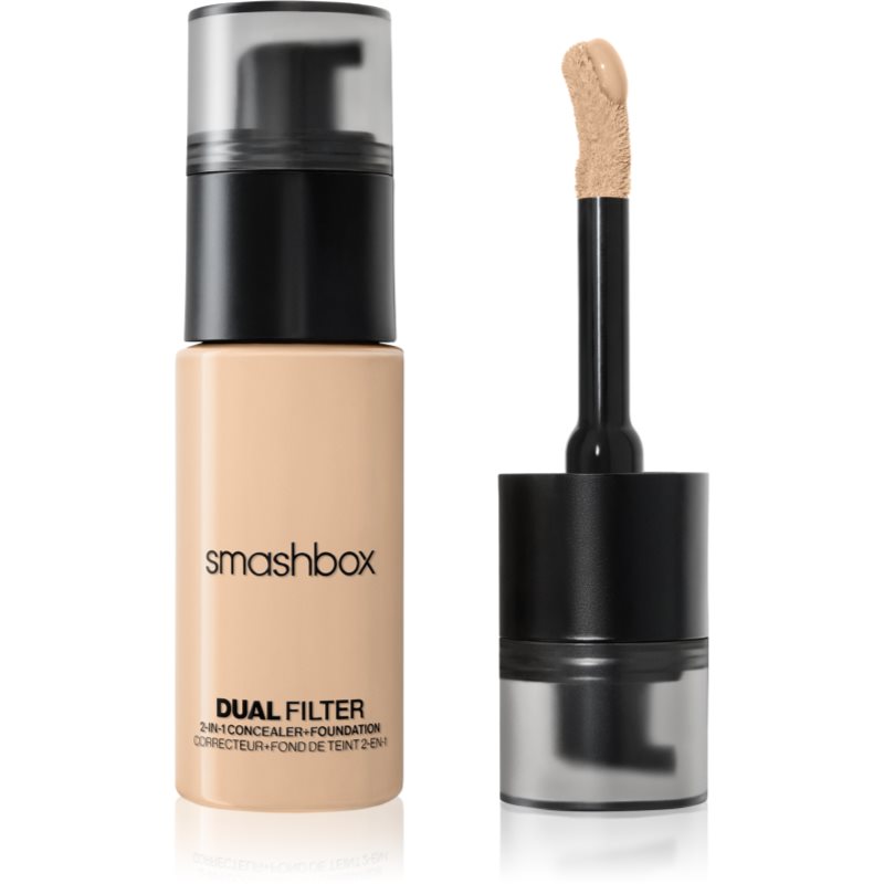 Smashbox DUAL-FILTER 2-in-1 Concealer   Foundation make-up a korektor odtieň Fair Light 6 Warm 23.6 ml