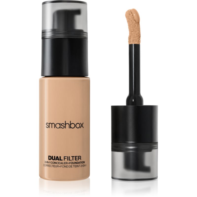Smashbox DUAL-FILTER 2-in-1 Concealer   Foundation make-up a korektor odtieň Light 10 Neutral 23.6 ml