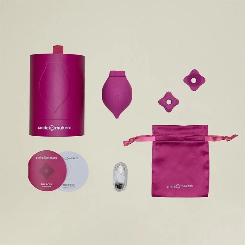 Smile Makers The Poet Stimulateur Clitoridien 8,8 Cm