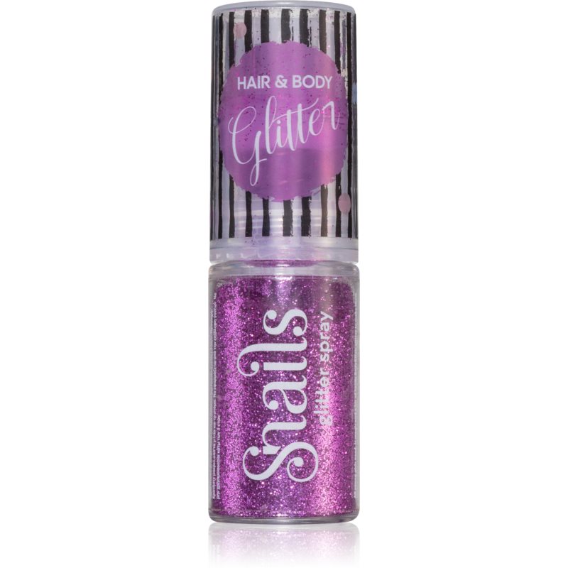 E-shop Snails Body Glitter třpytky na tělo a vlasy Purple 10 g