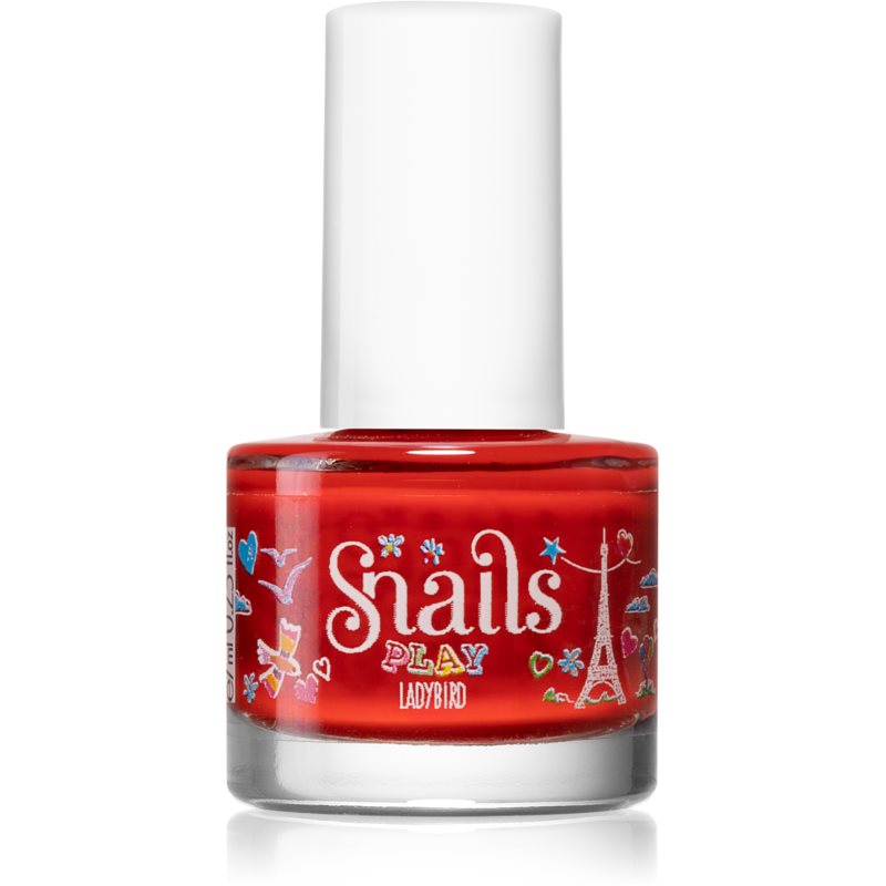 Snails Mini Play лак для нігтів для дітей відтінок Ladybird 7 мл