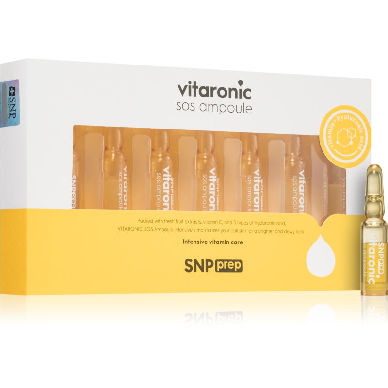 SNP Prep Vitaronic skaistinamasis regeneruojamasis serumas ampulės 7x1,5 ml