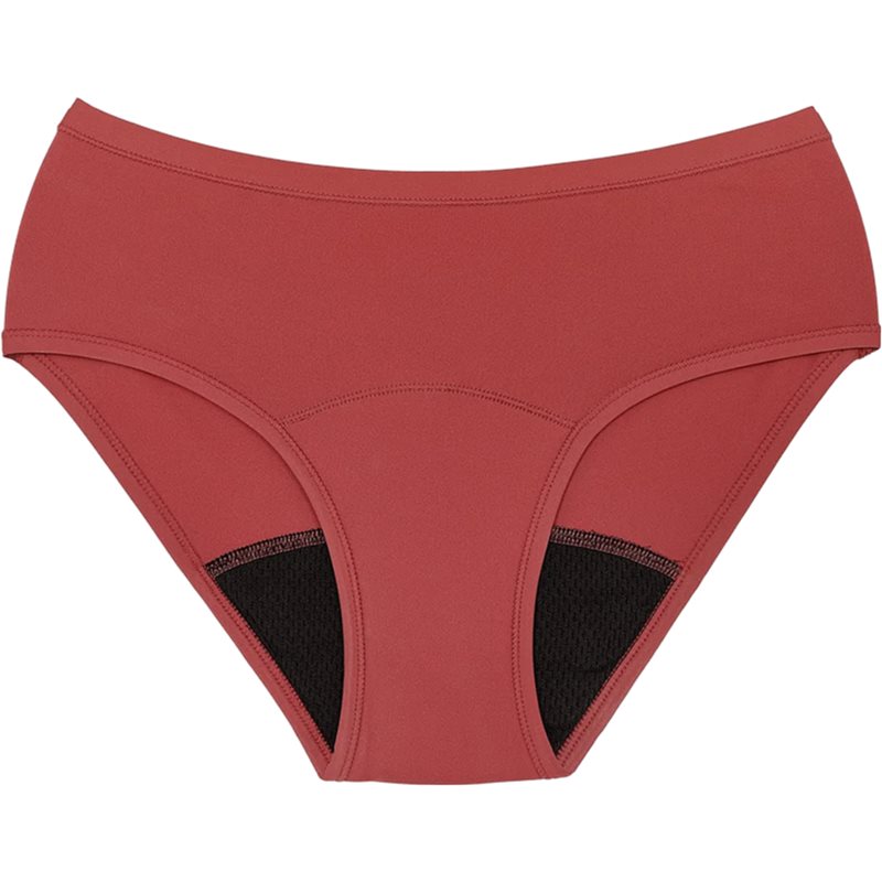 Snuggs Period Underwear Classic: Heavy Flow Raspberry menstrosor av tyg vid stark mens Storlek L 1 st. female