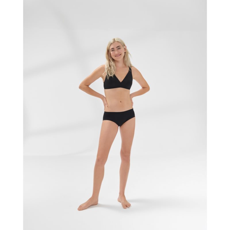Snuggs Period Underwear Classic: Heavy Flow Black тканинні менструальні труси при рясній менструації розмір XS 1 кс