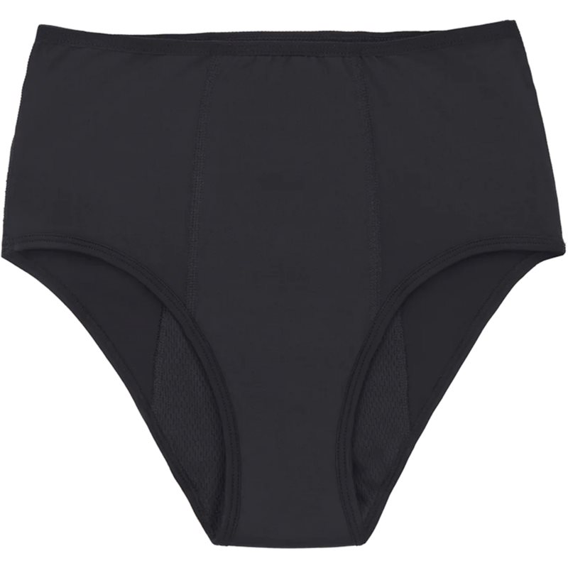 Snuggs Period Underwear Night: Heavy Flow Black Cloth Period Knickers For Heavy Periods Size L 1 Pc
