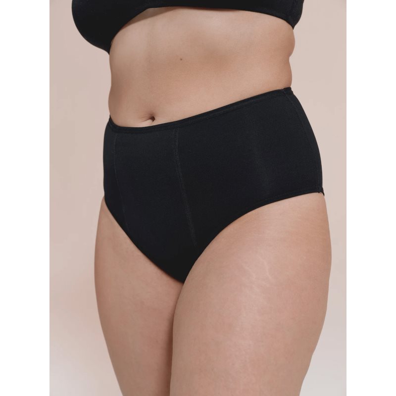 Snuggs Period Underwear Night: Heavy Flow Black тканинні менструальні труси при рясній менструації розмір XS Black 1 кс