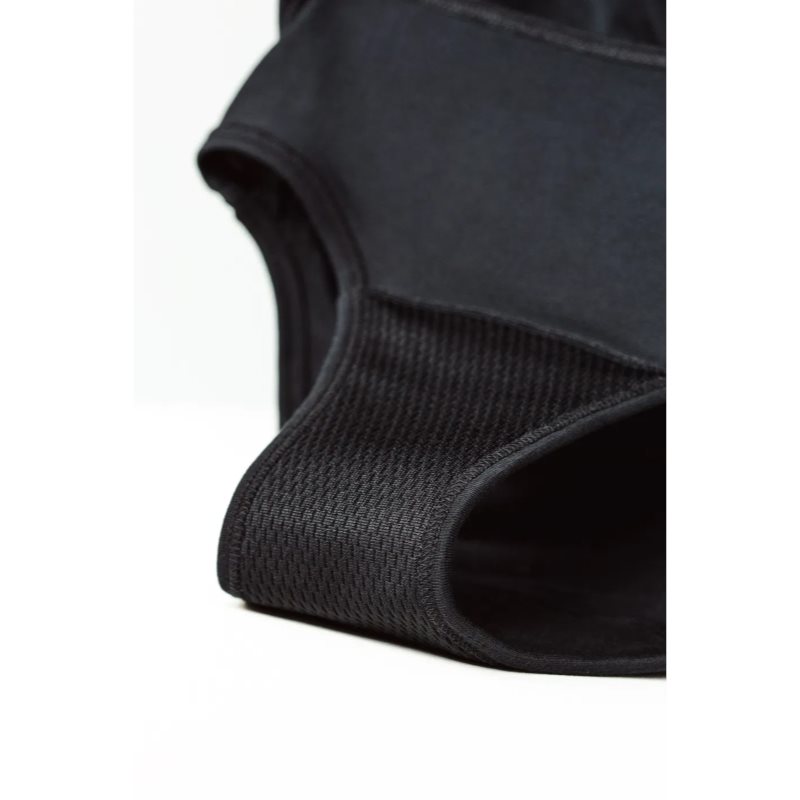 Snuggs Period Underwear Hugger: Extra Heavy Flow Black Menstruationsslip aus Stoff bei starker Menstruation Größe XS Black 1 St. (Bild 6)
