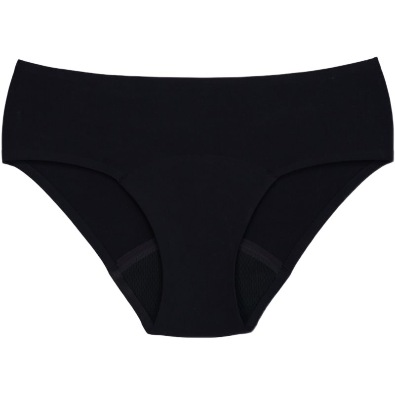 Snuggs Invisible Classic Black látkové menstruační kalhotky 1 ks