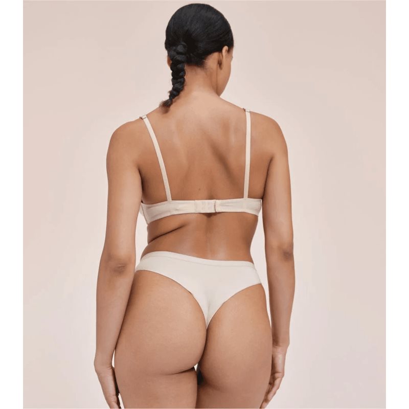 Snuggs Period Underwear Brazilian Light Tencel™ Lyocell Beige Cloth Period Knickers For Light Menstruation Size XL 1 Pc