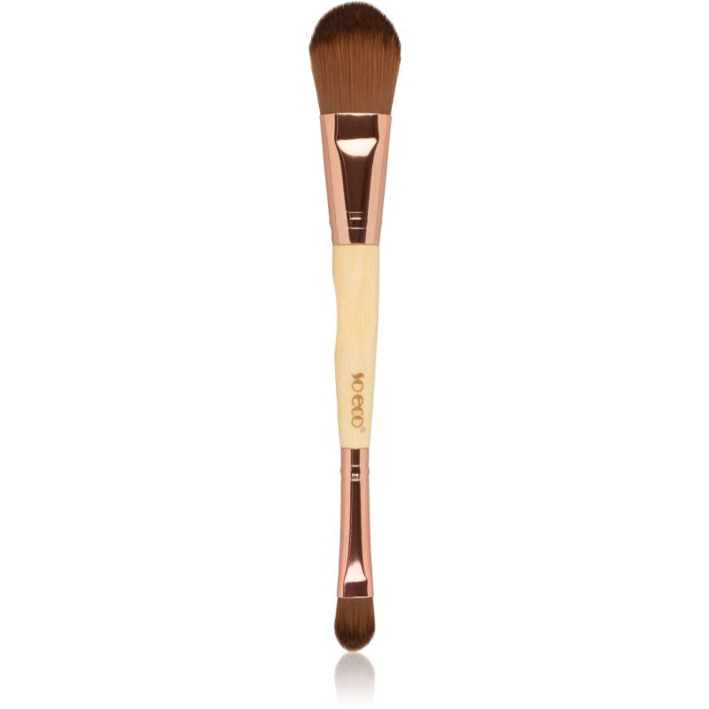 So Eco Foundation & Concealer Duo foundation and concealer brush double-ended 1 pc
