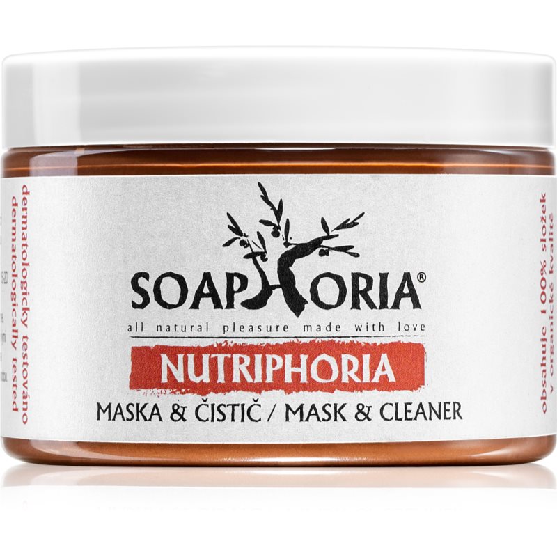 

Soaphoria Nutriphoria маска з глиною для чутливої шкіри схильної до почервонінь