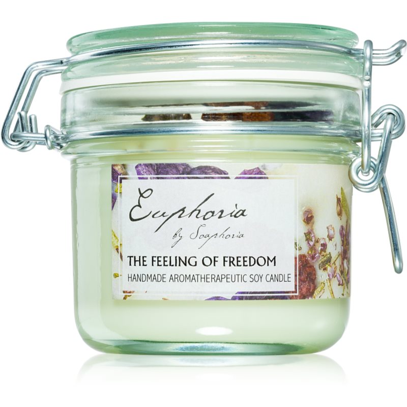 Soaphoria Euphoria scented candle fragrance The Feeling of Freedom 250 ml
