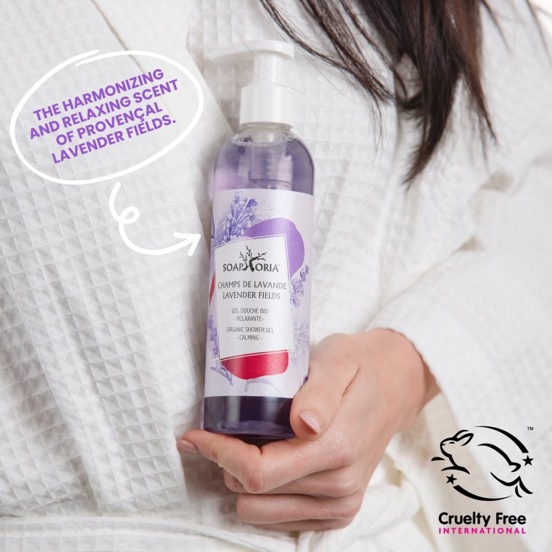 Soaphoria Lavender Fields натуральний гель для душу 250 мл