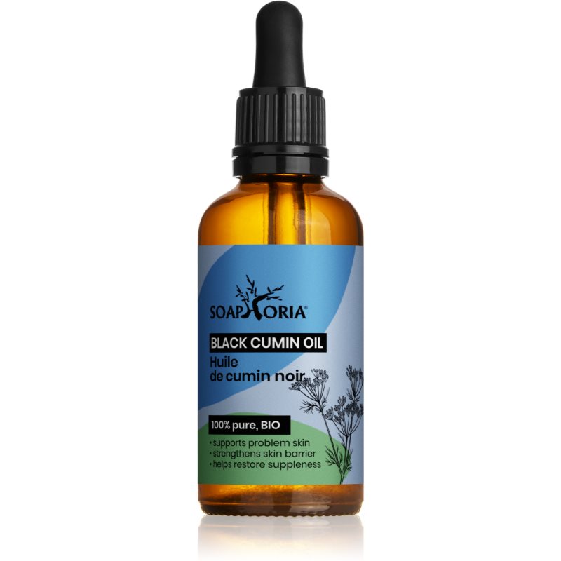 Soaphoria Organic black cumin seed oil for problem skin, acne 50 ml
