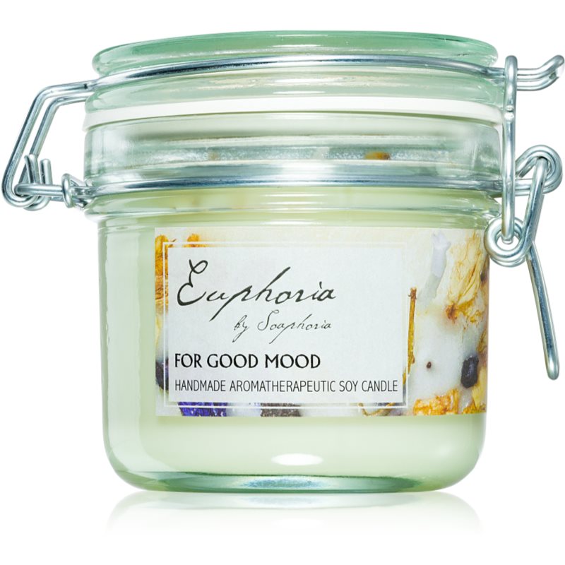 Soaphoria Euphoria ароматна свещ аромати For Good Mood 250 мл.