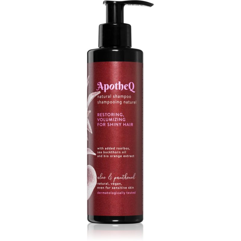 E-shop Soaphoria ApotheQ Aloe & Panthenol šampon pro lesk a hebkost vlasů 250 ml