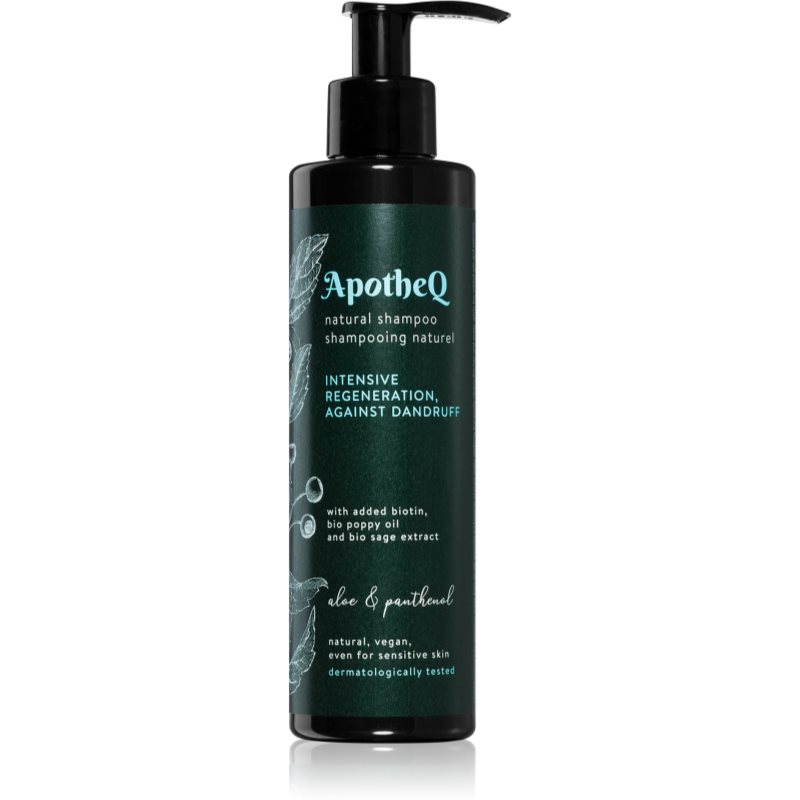 Soaphoria ApotheQ Aloe & Panthenol regenerating shampoo for dandruff 250 ml
