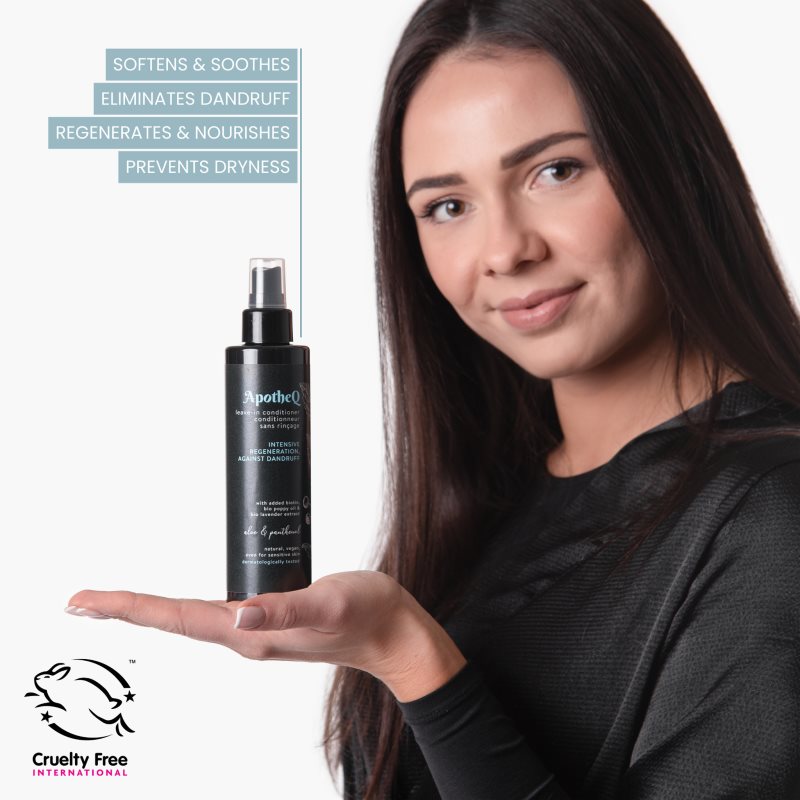 Soaphoria ApotheQ Aloe & Panthenol Après-shampoing Sans Rinçage Anti-pelliculaire 250 Ml