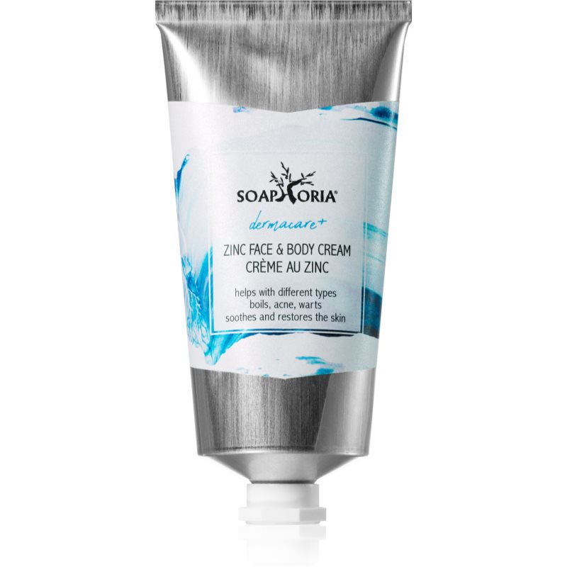 Soaphoria Dermacare+ Zinc restoring cream for body and face 75 ml
