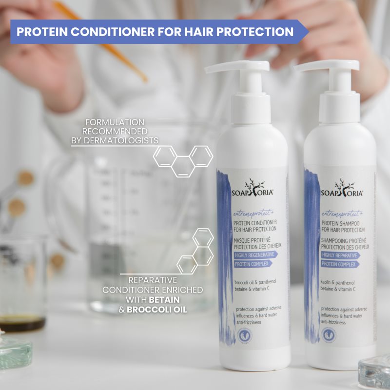 Soaphoria ExtremeProtect+ Masque Cheveux Régénérant Avec Protéines 250 Ml