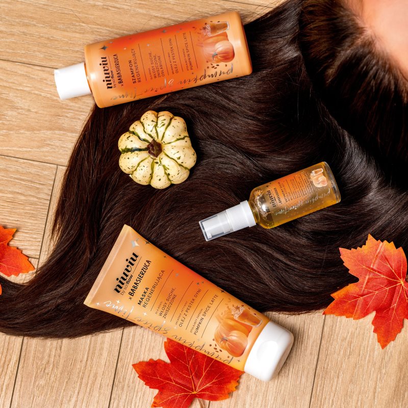 so!flow Pumpkin Time Hair Smoothing Oil regenerační olej na vlasy 50 ml (obrázek 4)