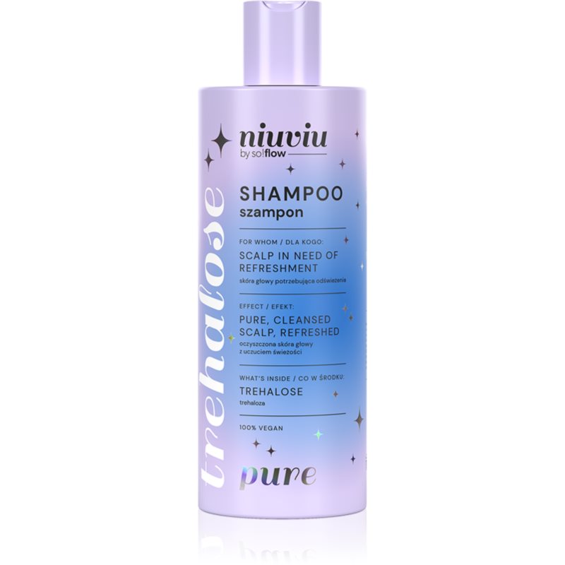 so!flow PURE Deeply Cleansing Hair Shampoo With Trehalose das Reinigungsshampoo für fettige Kopfhaut 300 ml
