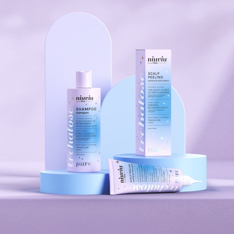 Thumbnail - so!flow PURE Deeply Cleansing Hair Shampoo With Trehalose das Reinigungsshampoo für fettige Kopfhaut 300 ml