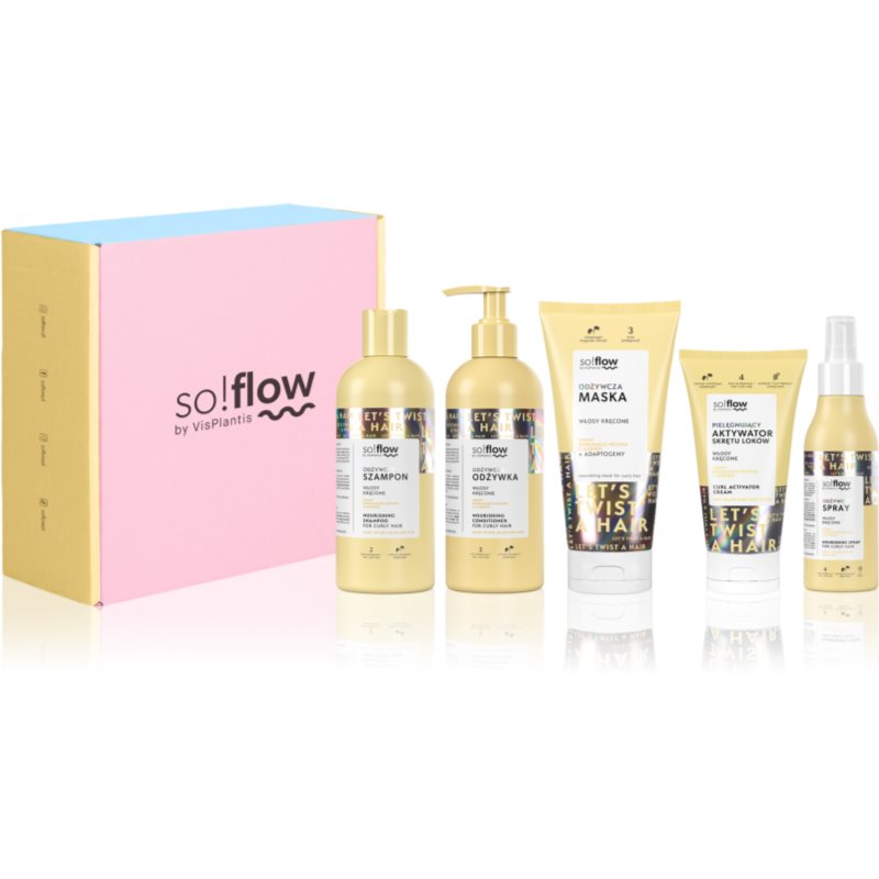so!flow Daily Curl Refresh Set Kinkekomplekt lokkis juustele