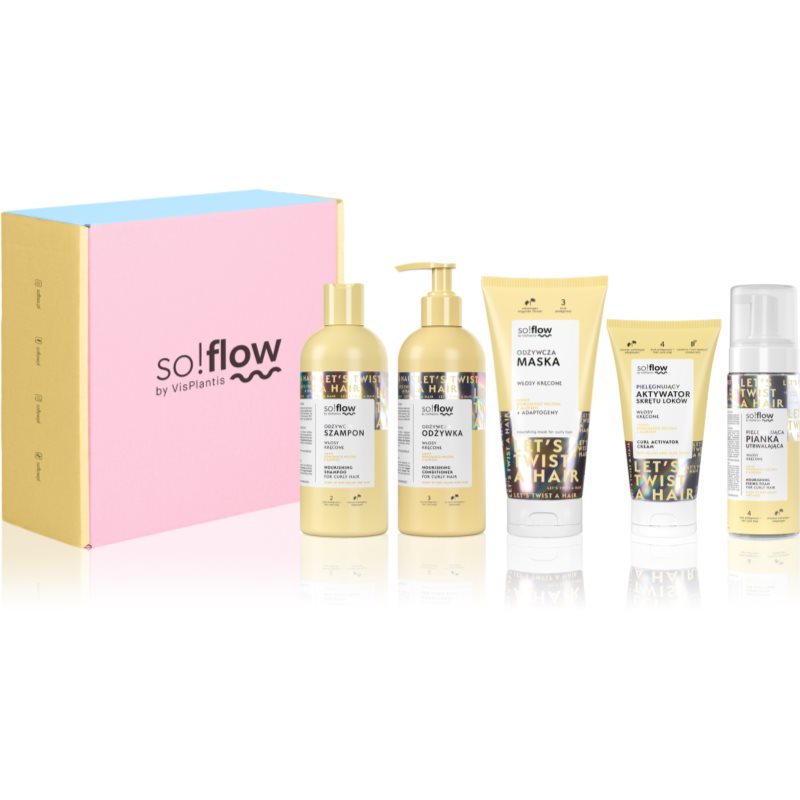 so!flow Curl Styling & Definition Set Kinkekomplekt lokkis juustele