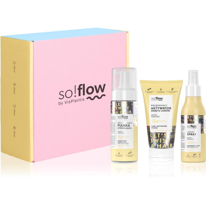 so!flow Curl Styling & Protection Set Kinkekomplekt lokkis juustele