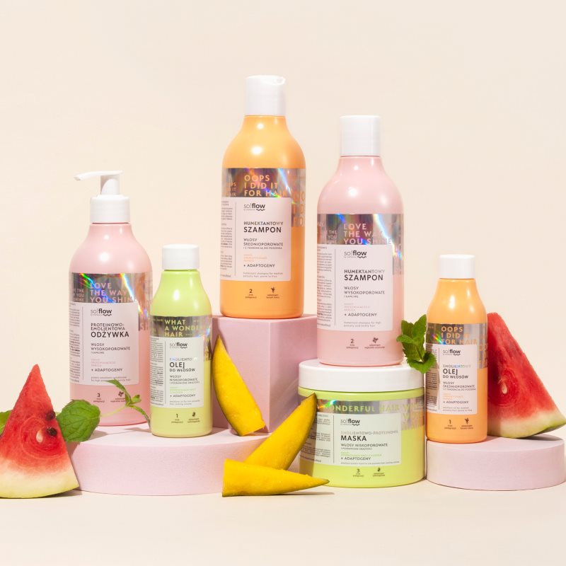so!flow Low Porosity Hair Protein-Emollient Mask maska pro vlasy bez objemu 400 ml (obrázek 4)