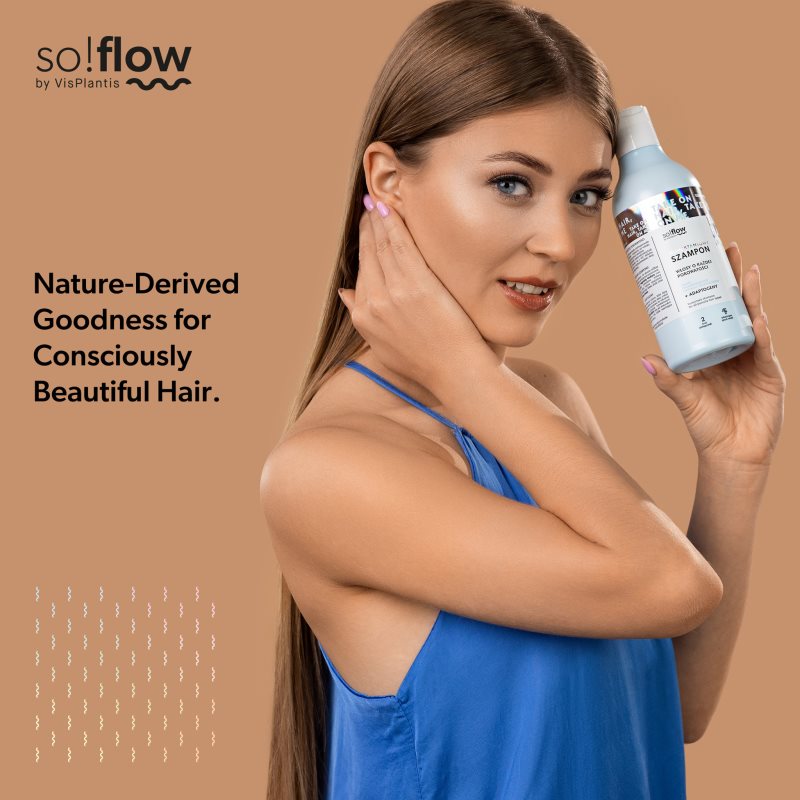 so!flow Humectant Shampoo for All Hair Types hydratační šampon pro všechny typy vlasů 400 ml (obrázek 8)