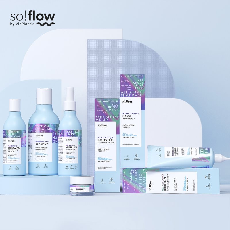 so!flow Humectant Shampoo for All Hair Types hydratační šampon pro všechny typy vlasů 400 ml (obrázek 9)