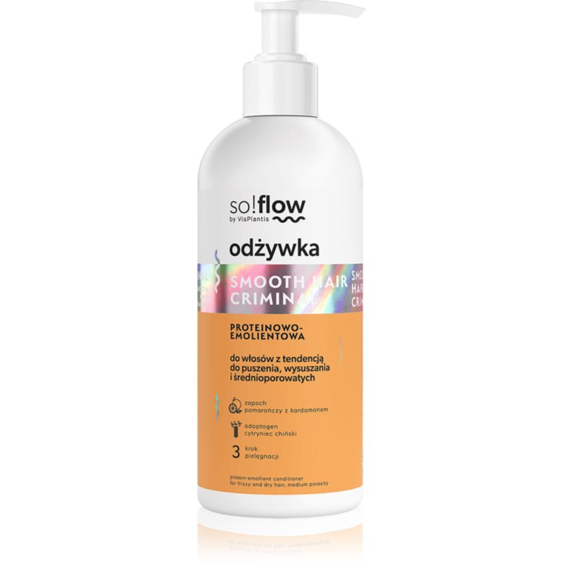 so!flow Frizz uhlazující kondicionér proti krepatění 300 ml