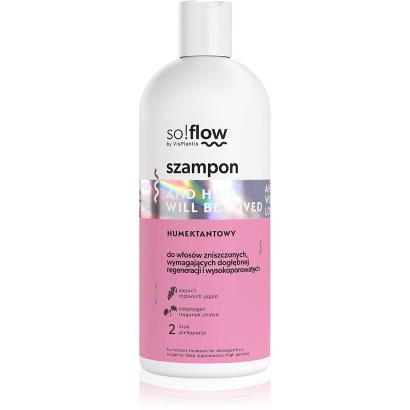 so!flow Damaged Hair posilující šampon pro poškozené vlasy 300 ml