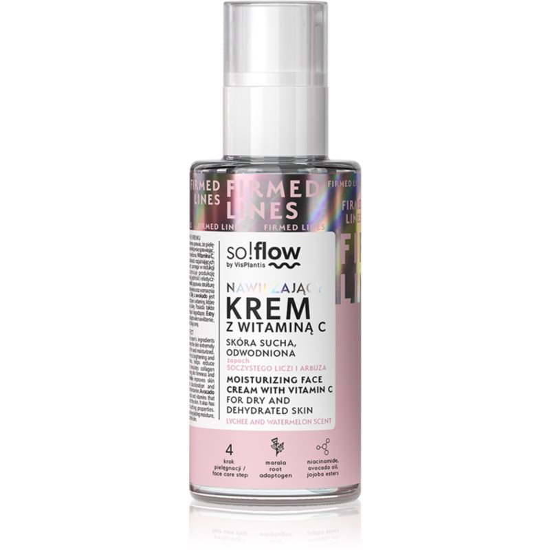 so!flow Moisturizing hydratační krém s vitaminem C 50 ml