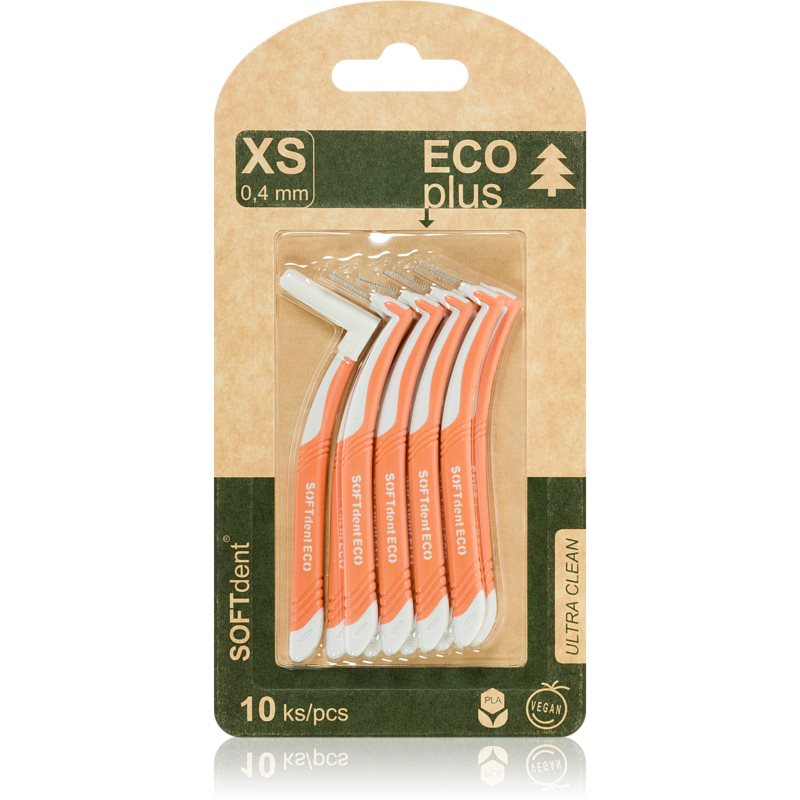 SOFTdent ECO Interdental brushes medzizubné kefky 0,4 mm 10 ks