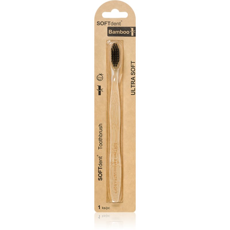 SOFTdent Bamboo Ultra Soft bamboo toothbrush 1 pc
