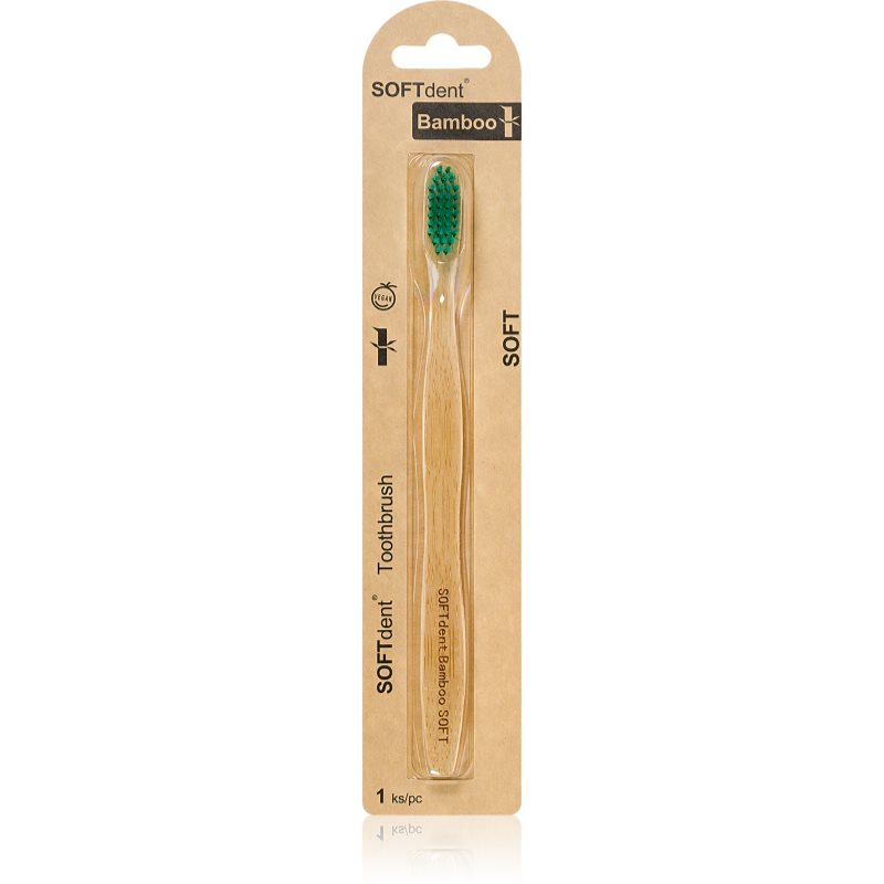SOFTdent Bamboo Soft зубна щітка бамбукова 1 кс