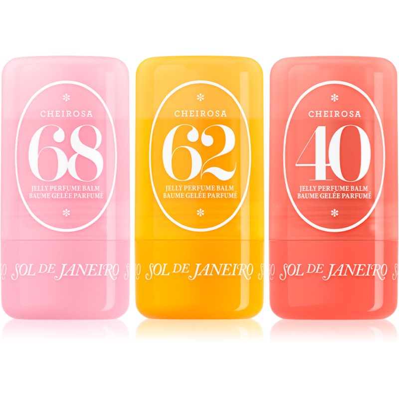 Sol de Janeiro Jelly Perfume Balm Trio sada pre ženy
