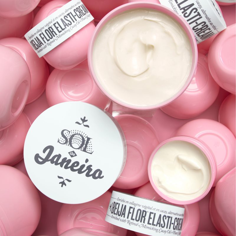 Sol De Janeiro Beija Flor Elasti-Cream Moisturising Body Cream For Improved Skin Elasticity 75 Ml