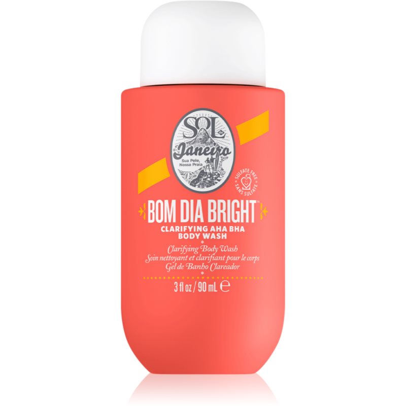Sol de Janeiro Bom Dia™ Bright Body Wash exfoliačný sprchový gél s vyhladzujúcim efektom 90 ml